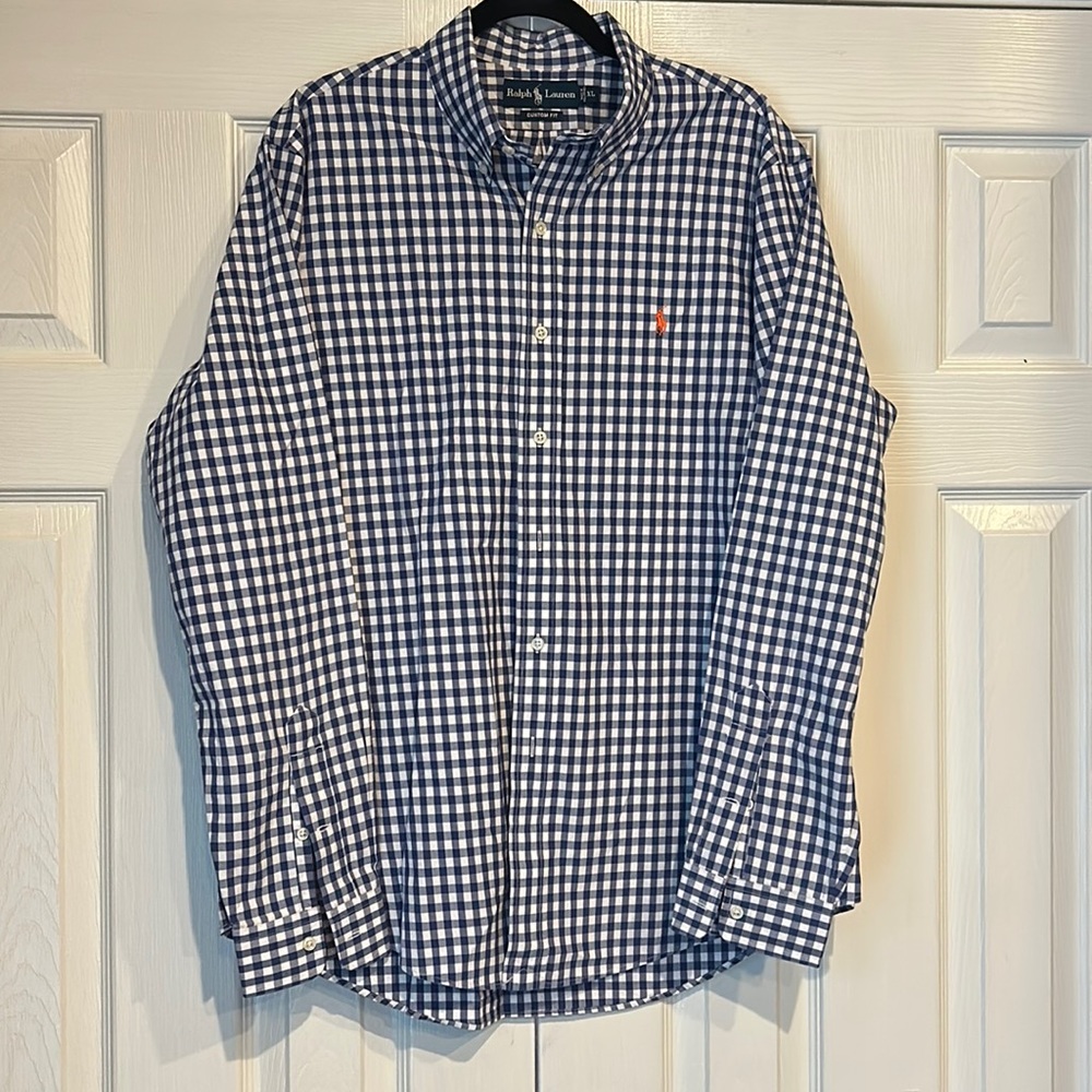 Ralph Lauren button down “custom fit” size XL